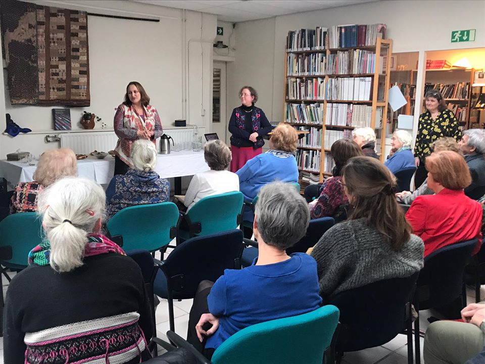 Opening of the TRC American Quilts exhibition, 5th February 2020, by Marja Verloop, the Deputy Chief of Mission of the American Embassy, The Hague.