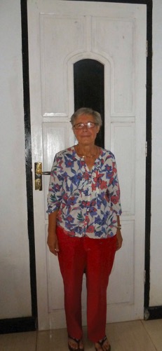 TRC vrijwilligster Else van Laere in Sulawesi, Indonesië.