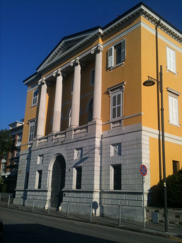 The house of Richard Francis Burton in Trieste, Italy, where he died on 20 October, 1890. Photograph: Willem Vogelsang, July 2014.