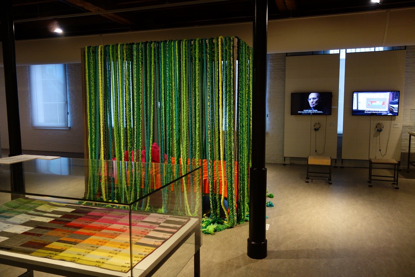 Textiel Museum Tilburg. Exhibition 'Colour & Abstraction - Generations in Dialogue'.