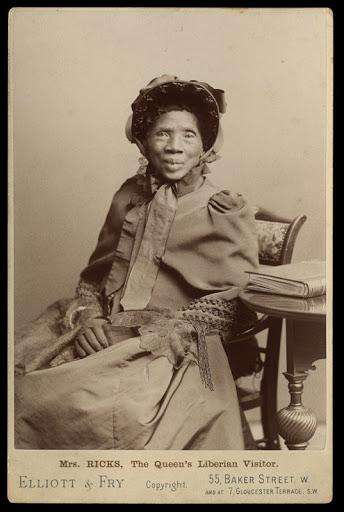 Photograph of Martha Ann Ricks, July 1892, National Gallery, London.